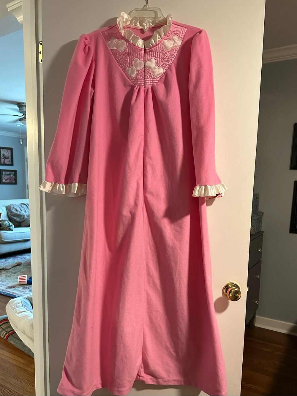 Vintage with tags fleece gown